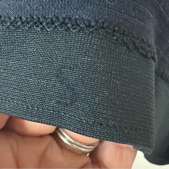 Lululemon Performance Tech Short Sleeve Shirt Men's Small Black Workout Gym - Picture 4 of 6